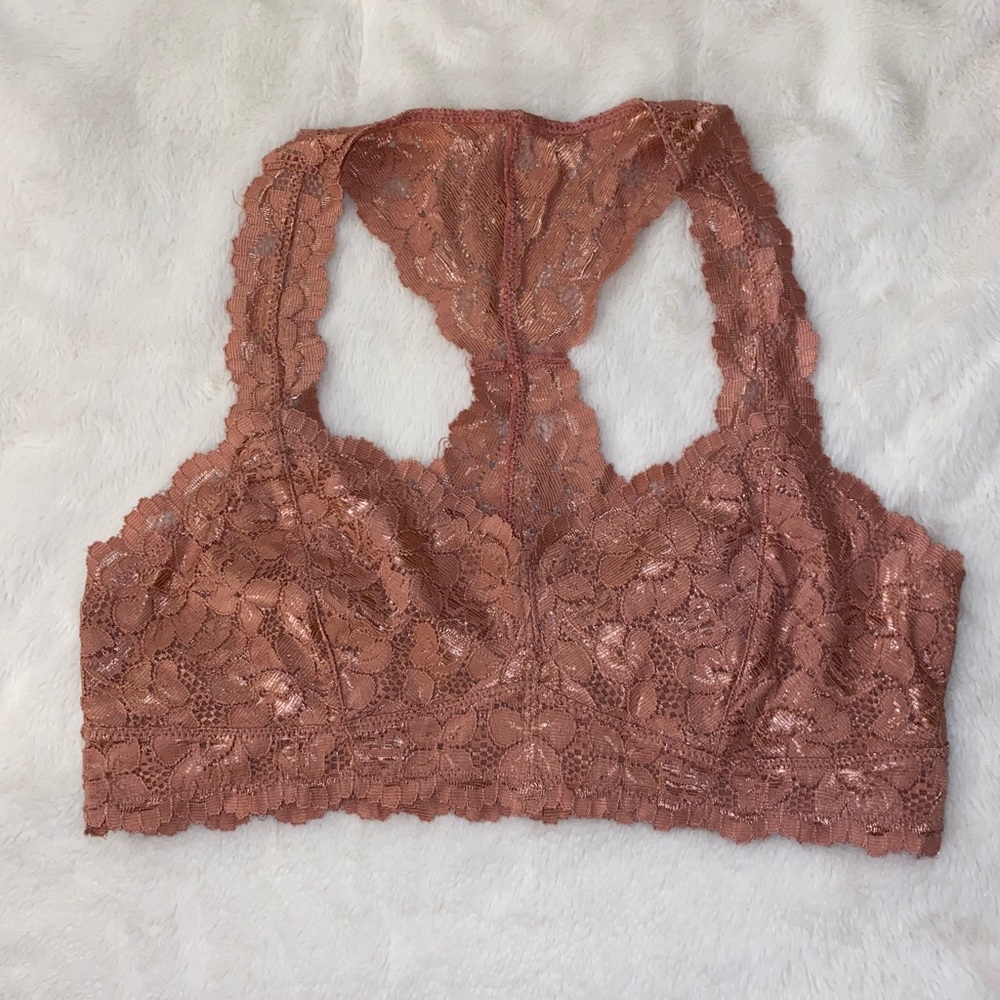 Dusty rose bralette